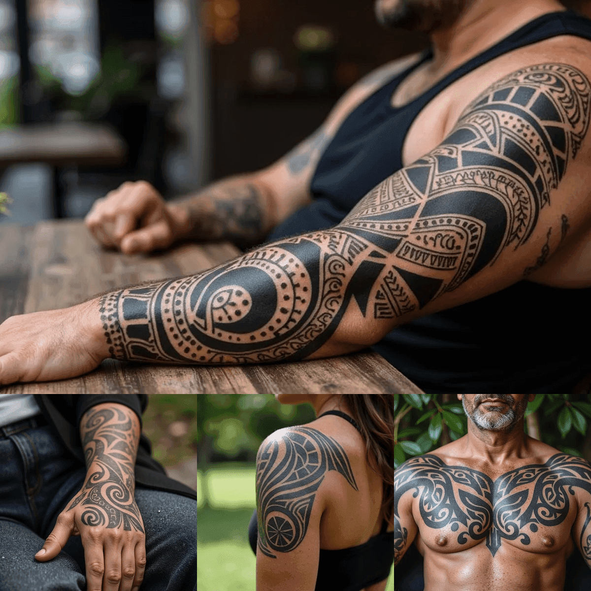 Tribal Tattoo Style