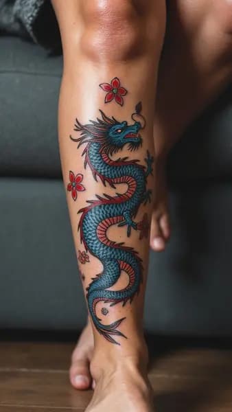 Japanese Dragon Tattoo