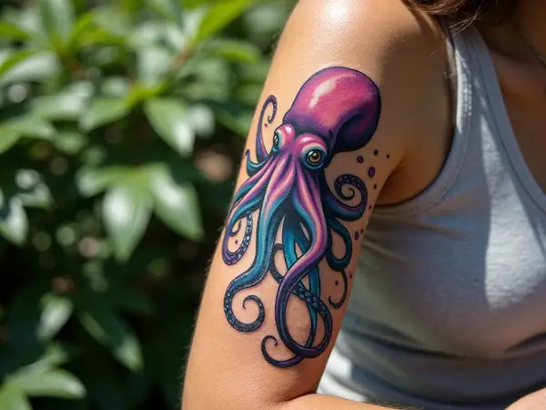 Graceful Ocean Octopus Ink