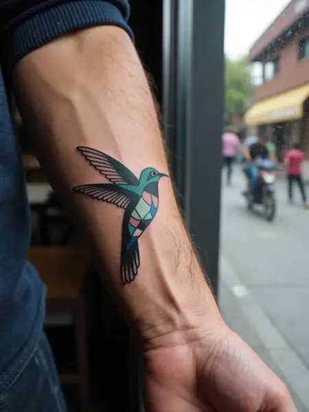 Example 3 for Hummingbird Tattoo