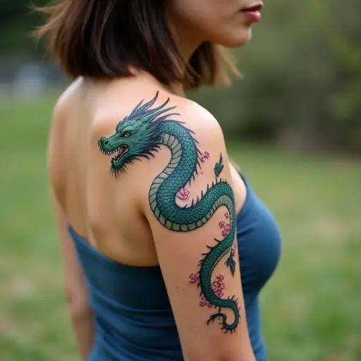 Mystical Dragon Design