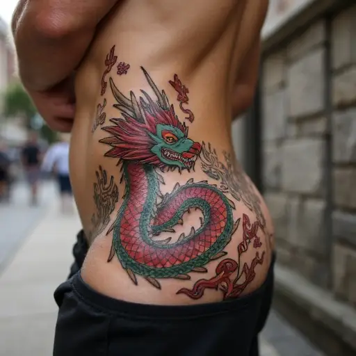 Mystical Dragon Design