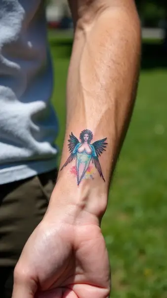 Guardian Angel Tattoo