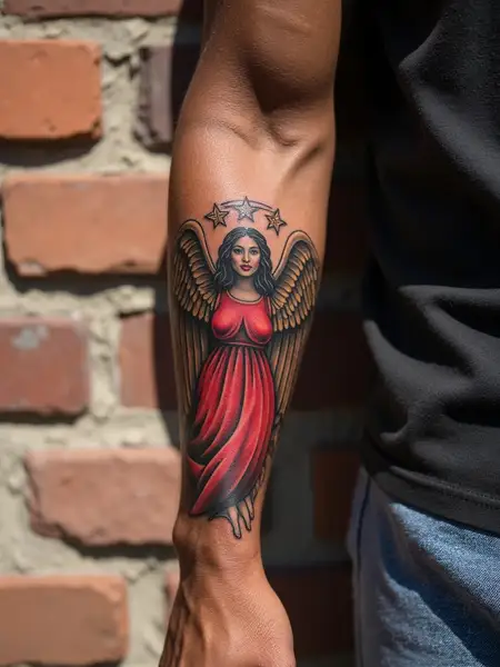 Guardian Angel Tattoo