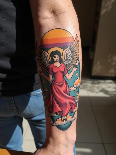 Heavenly Angel Ink Design