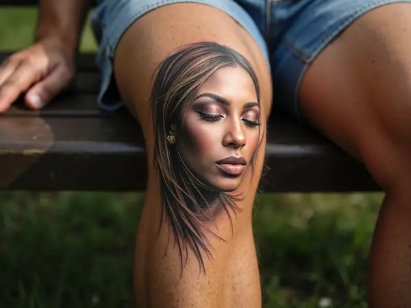 Profile of a Woman's Face