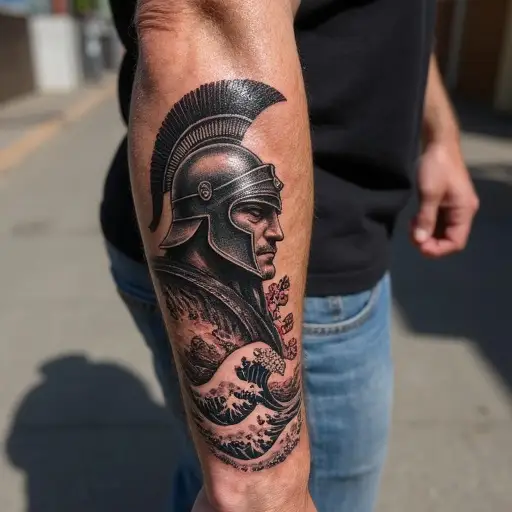 Spartan Warrior Tattoo