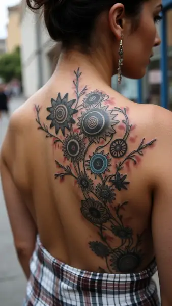 Biomechanical Fusion Tattoo