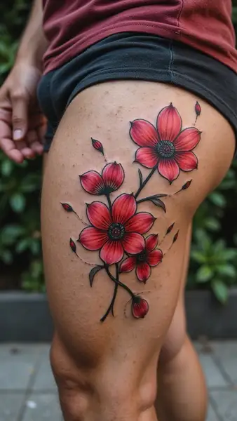 Example 1 for Cherry Blossom Tattoo