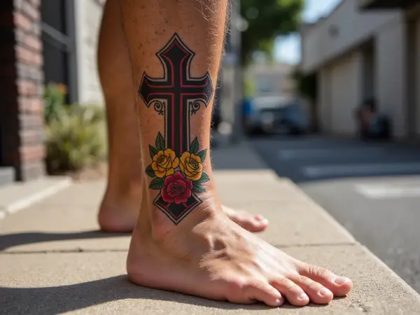 Example 3 for Cross Tattoo