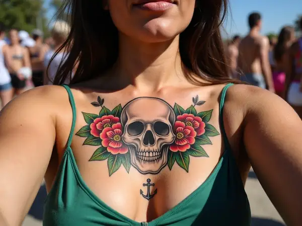 Skull Tattoo Design