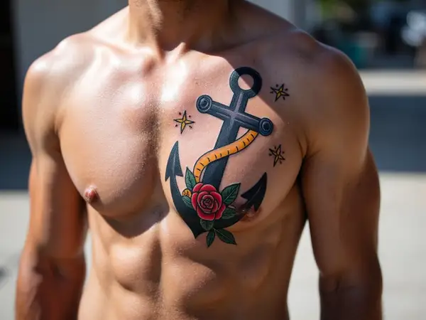 Anchor Symbol Tattoo