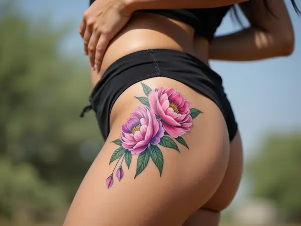 Blooming Flower Tattoo