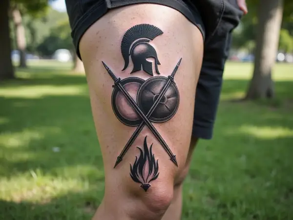 Example 1 for Spartan Tattoo