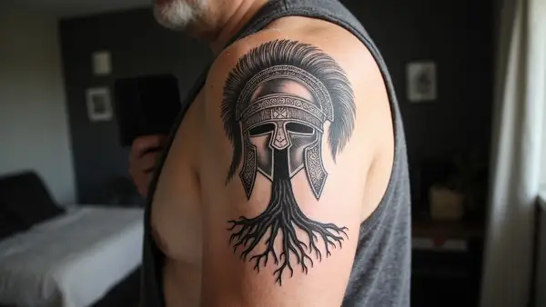 Example 3 for Spartan Tattoo