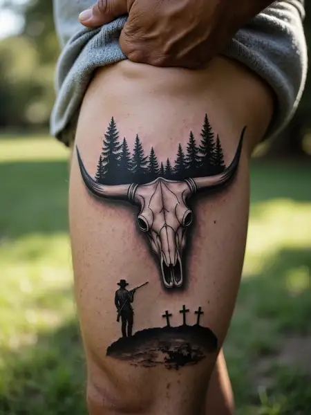 Example 2 for Cross Tattoo