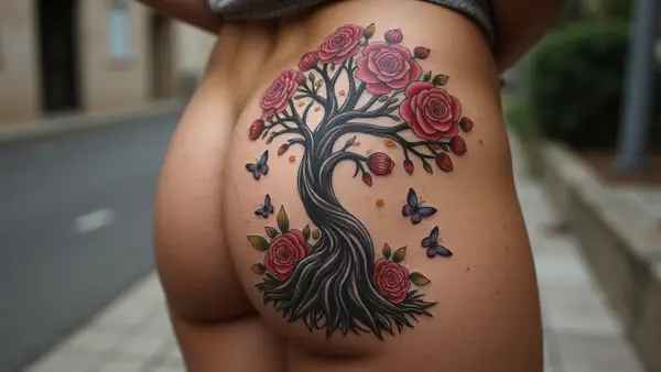 Example 3 for Hip Tattoo