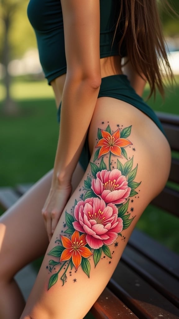 Floral Ink Design