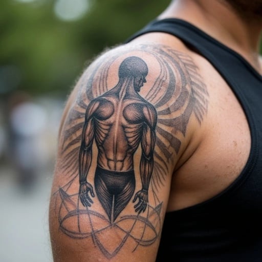 Futuristic Anatomical Sleeve