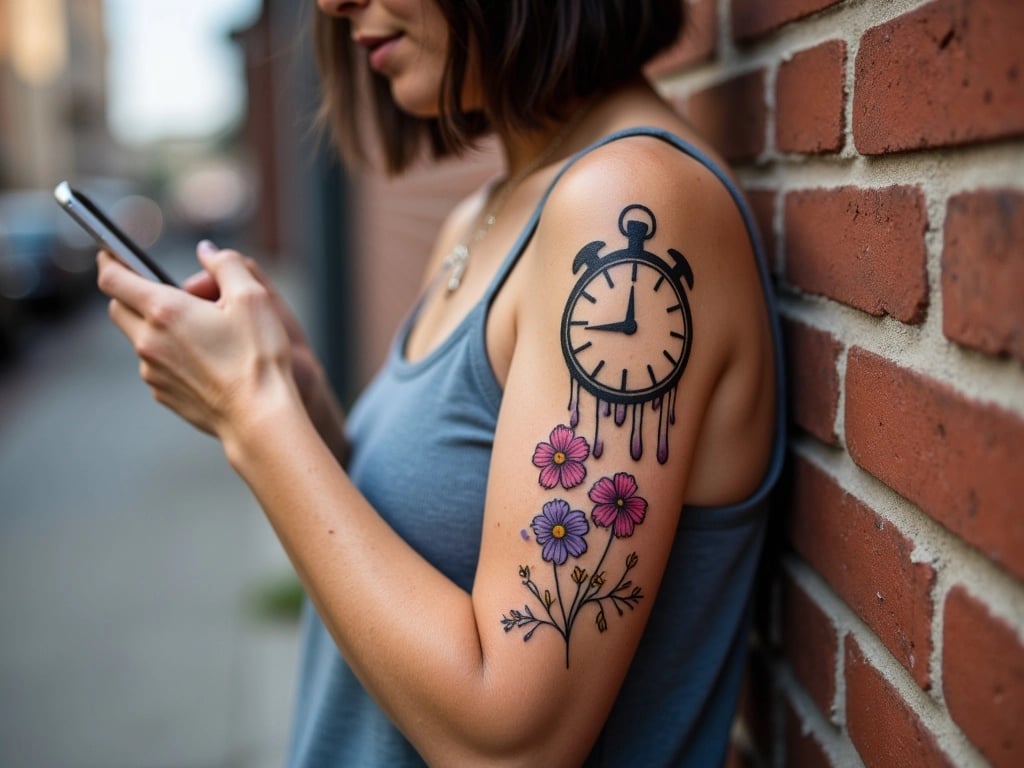 Melting Time and Wildflowers