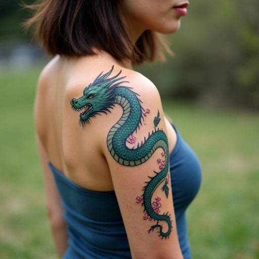 Mystical Dragon Design