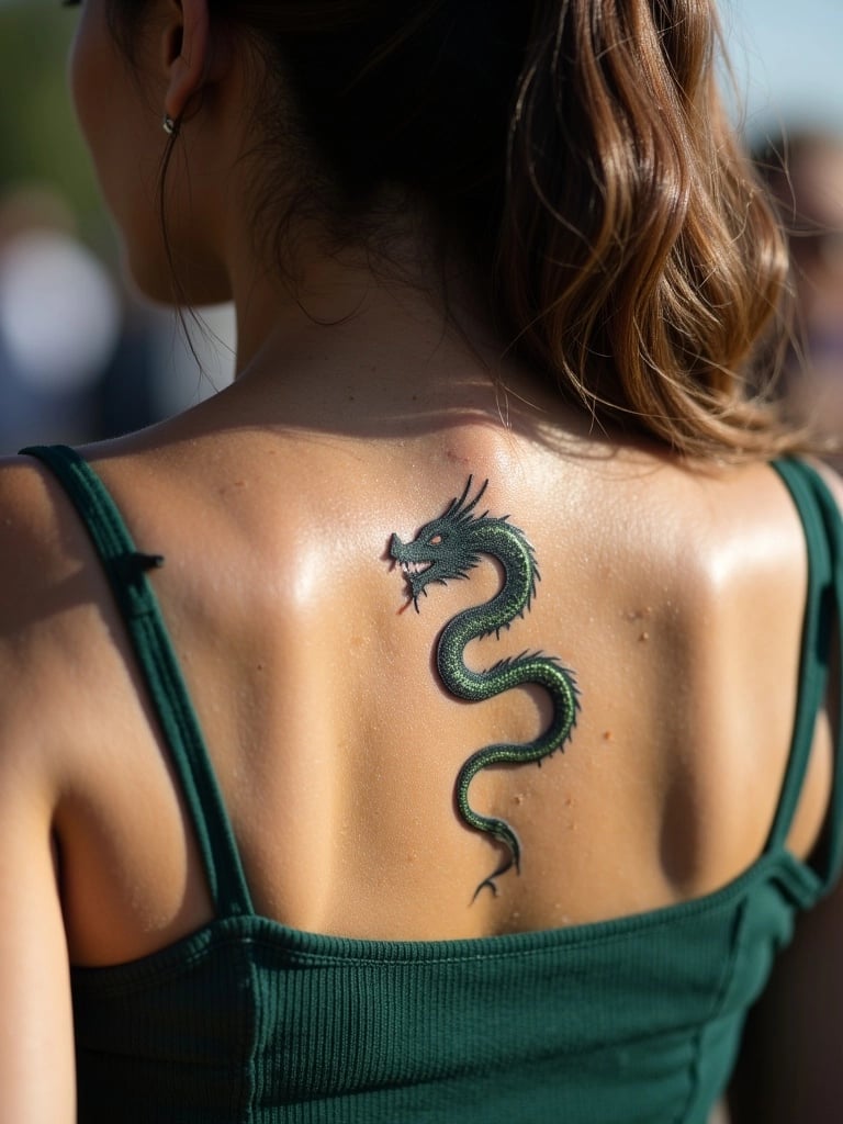 Majestic Dragon Tattoo