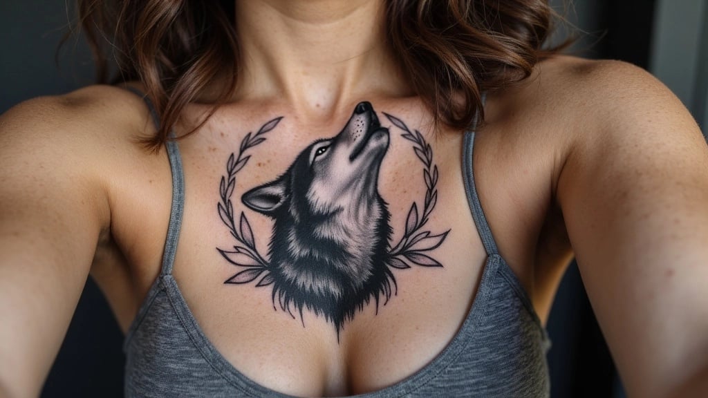Majestic Wolf in the Wild