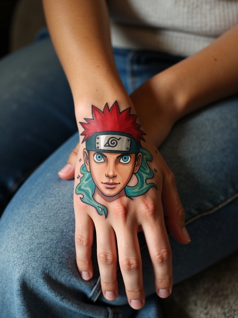 Gaara Inspired Tattoo Design