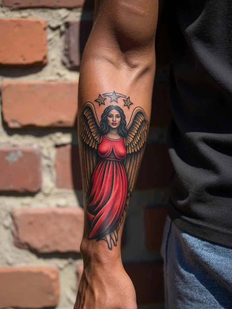 Guardian Angel Tattoo