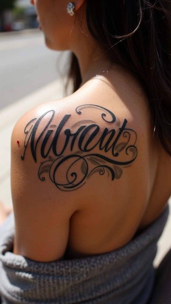 Typography Enthusiast's Ink