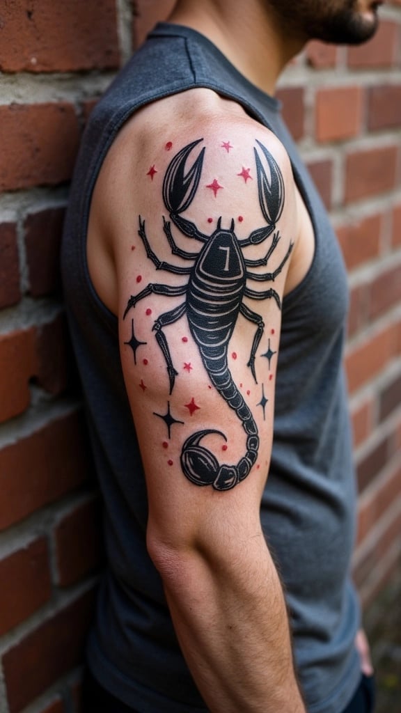 Scorpion Tattoo Design