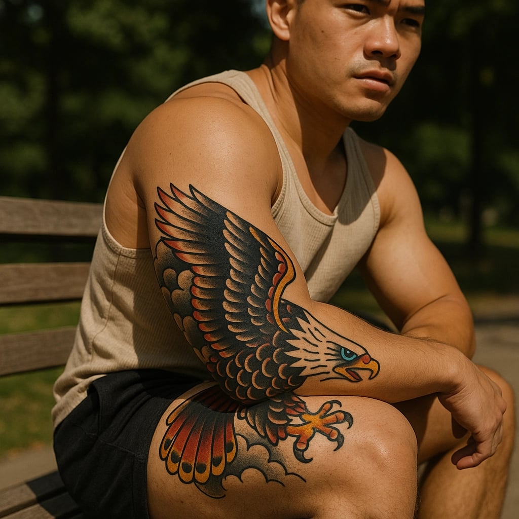 Majestic Eagle Tattoo