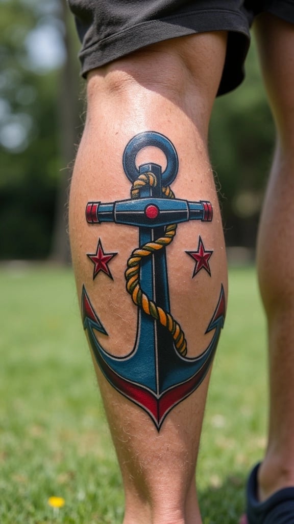 Anchor Tattoo Design