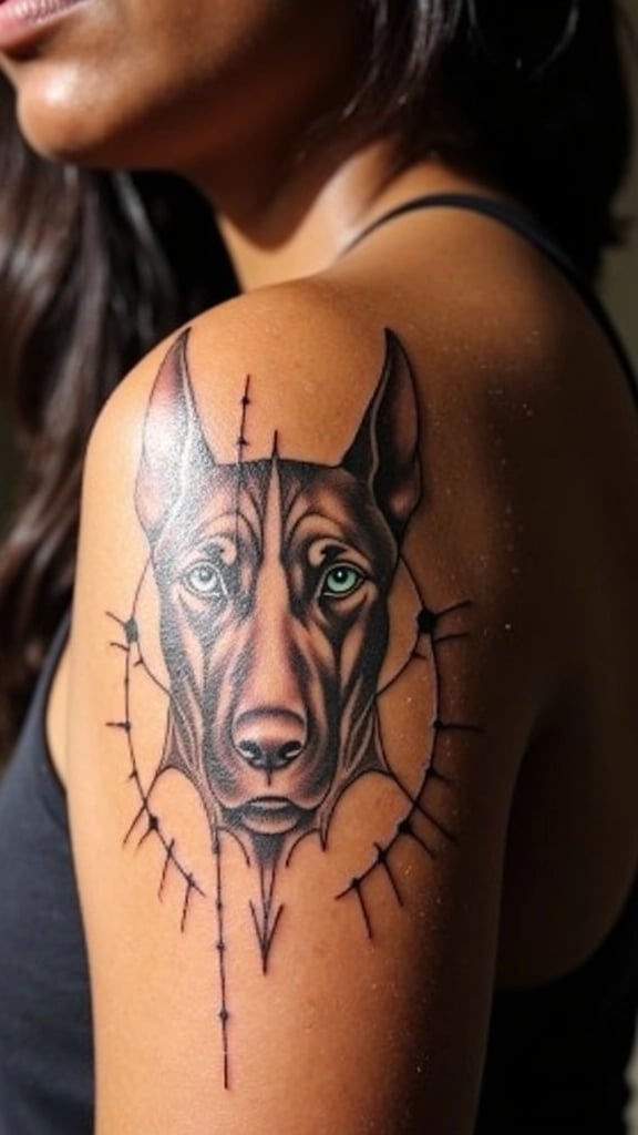 Beloved Dog's Portrait