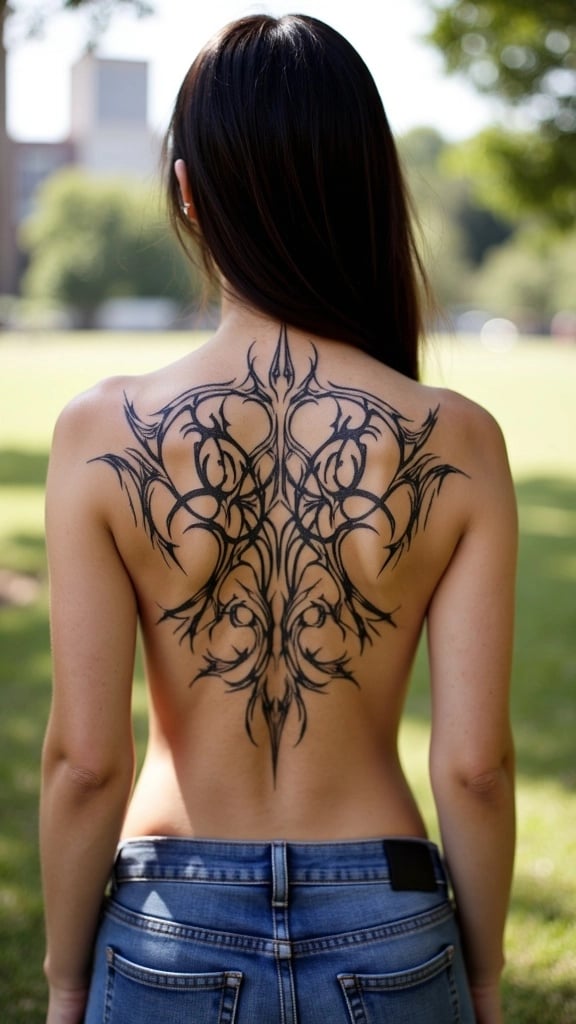 Mystical Glyphs Tattoo