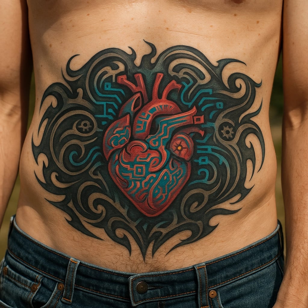 Digital Mysticism Tattoo