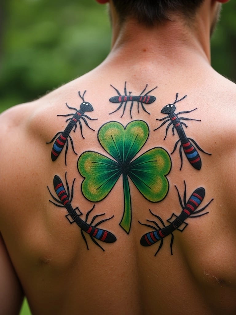 St. Patrick's Ants Movie Tattoo
