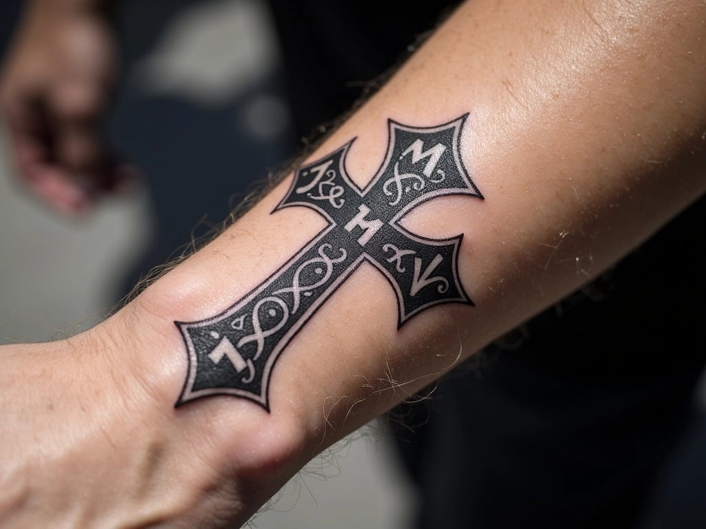 MJZ Celtic Cross Tattoo