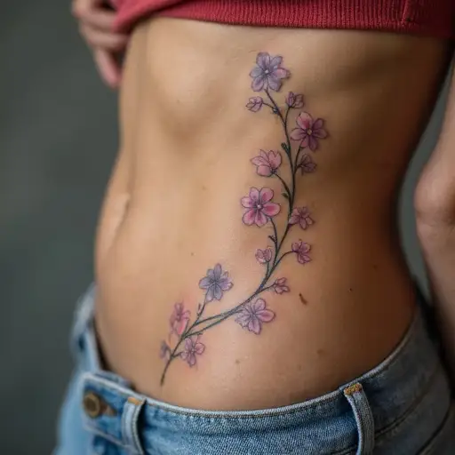 Example 3 for Cherry Blossom Tattoo